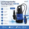 Bituxx Tauchpumpe 400 Watt Blau MS-15825 Produktbild-Vorschau 2