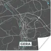 MuchoWow® Poster Karte - Stadtplan - Gera - Deutschland - Produktbild-Vorschau 1