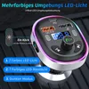 MODFU Auto Bluetooth FM Transmitter, Blaue Umgebende Produktbild-Vorschau 2