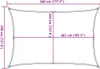 vidaXL Tenda da sole grigio chiaro 5x3,5 m 100% poliestere Anteprima dell’immagine prodotto 8