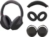 A set of replacement parts for headphones, including the headband and earcups, are laid out on a white background. Produktbild-Vorschau