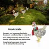 Leucht-Huhn mit Schal, LED-Weihnachtsfigur, 39,8 cm, für Außen Produktbild-Vorschau