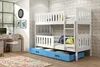 Kinderhochbett mit Stauraum und Matratzen 80x190 BRIGID – Produktbild-Vorschau 1