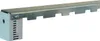 Abdeckschiene L.1010mm verz.f.Ständer-/Wandregal 1 Produktbild-Vorschau 1