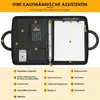 Schreibmappe, Konferenzmappe, A4 Aktenmappe, Dokument Produktbild-Vorschau 3