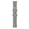 Strap-it Fitbit Sense 2 Silikon Armband Classic (Grau) - Produktbild-Vorschau 5