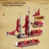 Reobrix 66010 Statek piracki "Zemsta piratów" - zestaw Podgląd zdjęcia produktu 4