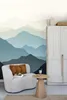 Sanders & Sanders Fototapete Berglandschaft Blau 375 x 270 Produktbild-Vorschau 4
