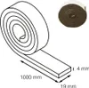 Walteco Filcový pásek 19x1000mm, samolepicí, hnědý Náhled obrázku produktu 3