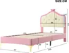 MODFU Kinderbett Polsterbett 90×200 cm mit LED-Licht, Produktbild-Vorschau 6