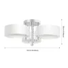 Kryształowa lampa wisząca lampa sufitowa lampa wisząca Podgląd zdjęcia produktu 4