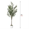 Künstlicher Olivenbaum 160 cm – Realistische Kunstpflanze – Produktbild-Vorschau 2