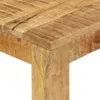 vidaXL Table de salle à manger 110x55x76 cm en bois massif Voir les images du produit 4