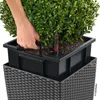 LECHUZA Pot de plantes CUBE Cottage 40 Granit | Pot de Voir les images du produit 31
