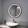 EMKE Lustro łazienkowe LED okrągłe o średnicy 70 cm Lustro Podgląd zdjęcia produktu 2
