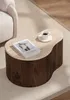 home24 Couchtisch - Travertin Nachbildung / Eiche Dunkel Produktbild-Vorschau 4