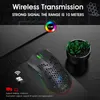 T66 RGB 2.4G Drahtlose Gaming-Maus RGB-Beleuchtung Lademaus Produktbild-Vorschau 3