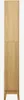 sweeek - Vintage-Badezimmerschrank schmal mit Holzoptik - Produktbild-Vorschau 4