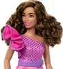 Barbie - Poupée Fashionista - Robe à volants - Brune Voir les images du produit 3
