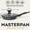 MASTERPAN Aluminium-Antihaftpfanne mit Marmorbeschichtung, Produktbild-Vorschau 3