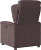 vidaXL Relaxsessel Dunkelbraun Stoff Produktbild-Vorschau 4