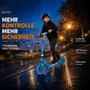 Kinder Scooter mit Handbremse, LED-Leuchträdern, Produktbild-Vorschau 2
