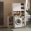 Vicco Midischrank Viktor, 40.2 x 88.2 cm, Weiß/Artisan Produktbild-Vorschau 6
