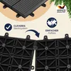 CASARIA WPC Fliesen 30x30 cm 11er Set 1m? Stecksystem Produktbild-Vorschau 3