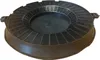 Kohlefilter Type48 wie AEG 9029800506 MCFE06 236mmØ für Produktbild-Vorschau 6
