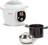 A multi-cooker with its accessories is displayed against a white background. Náhled obrázku produktu