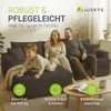 Juskys Sofa Coredo - Dunkelgrau, moderne Couch aus Cord mit Produktbild-Vorschau 6