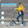 Habib Kickroller mit 205mm XXL Rädern | Klappbar: Blau Produktbild-Vorschau 9