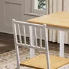 Esstischgarnitur Natur/Weiß 90x60x75,5 cm mit 2 Stühlen Produktbild-Vorschau 11