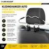 Dunlop Wieszak na zagłówek samochodowy Chrom Łatwy do Podgląd zdjęcia produktu 7
