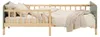 Cadre de lit 90x200 cm Lit enfant Vert Lit en bois Pin Voir les images du produit 4