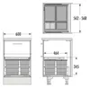 Système Hailo Allegro 2x18 et 2x8 L poubelles de cuisine Voir les images du produit 7