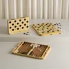 Umbra Brettspiel Blitz Backgammon, Holz, Natur, 48 x 37 cm, Produktbild-Vorschau 9