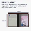 kwmobile Fahrzeugschein Hülle mit Kartenfächern - Produktbild-Vorschau 4