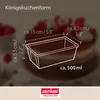 Zenker Kastenvorm Special Mini, 15 cm, koningskoekvorm met Productafbeelding-voorbeeld 10