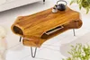 Table basse 100 cm en bois, design moderne pour le salon - Voir les images du produit 4