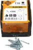 500x Universal Holzschrauben 3,0x30mm T10 Torx Produktbild-Vorschau 1