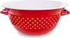 ORION Emaille-Schüssel retro emailliert ROT MIT WEISSEN Produktbild-Vorschau 1