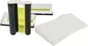 A stack of white paper next to a set of printer ink cartridges. Produktbild-Vorschau