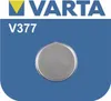 A Varta V377 battery is shown against a blue background. Anteprima dell’immagine prodotto