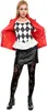 Harlekin Top - Clown Halloween Kostüm Damen Größe: XS-S Produktbild-Vorschau 7