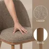 Duhome Esszimmerstuhl 2er Set Küchenstuhl aus Leinen und Produktbild-Vorschau 6