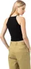 Dickies Chain Lake ärmelloses T-shirt Schwarz 2XS Frau Produktbild-Vorschau 2