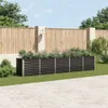 Vyvýšený záhon pozinkovaná ocel 400 x 80 x 77 cm Náhled obrázku produktu 2