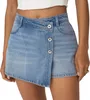 ONLY Trendige Shorts Denim Minirock-Style Knopfleiste Produktbild-Vorschau 15