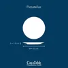 CreaTable, 34045, Vintage Nature Aqua, Pizzateller 4-tlg, Náhľad obrázku produktu 9